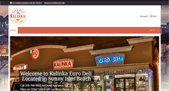 Desktop Screenshot of kalinkaeurodeli.com